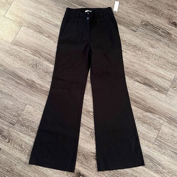 Maeve The Naomi Ponte Wide-Leg Flare Pants New - Picture 1 of 7